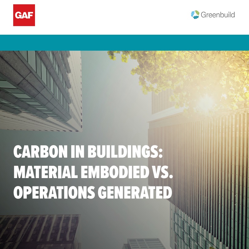 View of (IS-2023-57) Carbon in Buildings - Material Embodied vs Operations ...