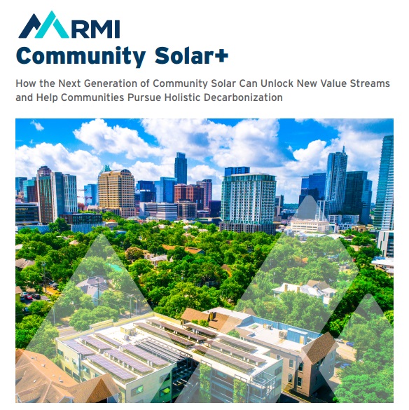 (IS-2023-31) How the Next Generation of Community Solar Can Unlock New ...
